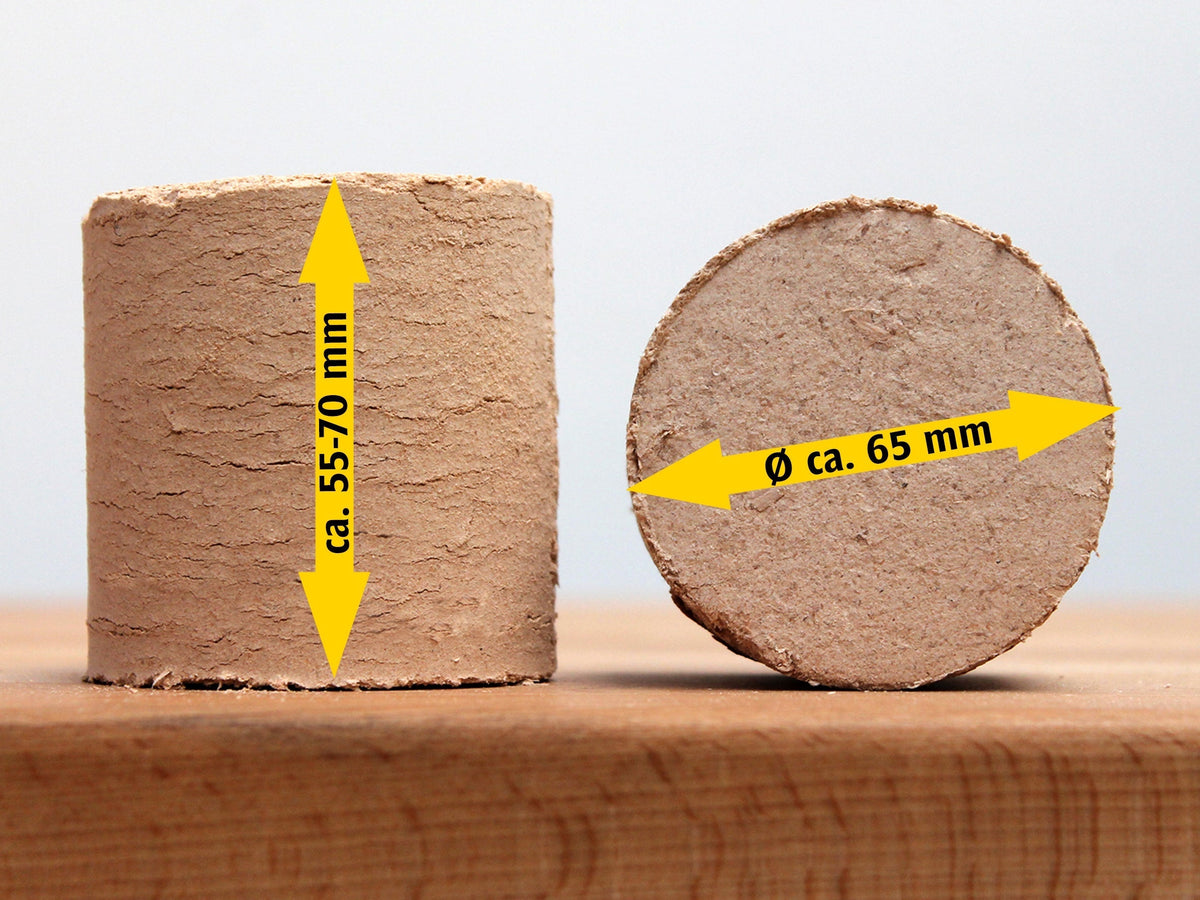 Briketts Testpaket - 2 Karton à 13,5 kg